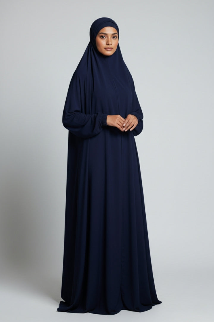 Namaz Chaddar - Navy Blue