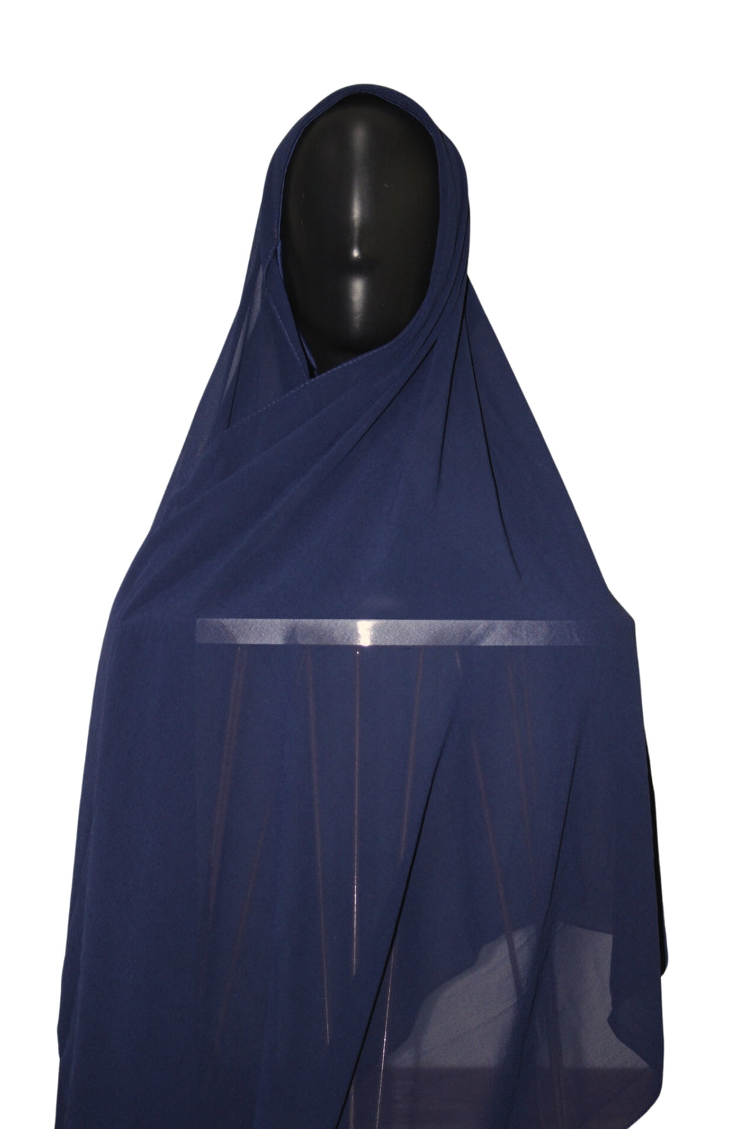 Instant Georgette with Cap - Navy Blue