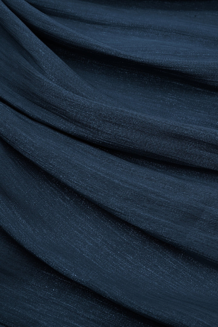 Luxe Chiffon Hijab - Navy Blue
