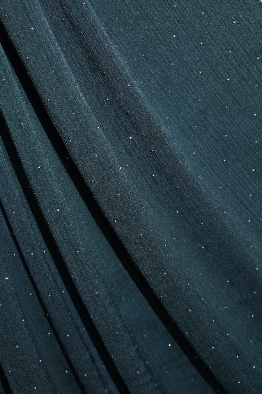 Dotted Matte Chiffon Hijab - Navy Blue