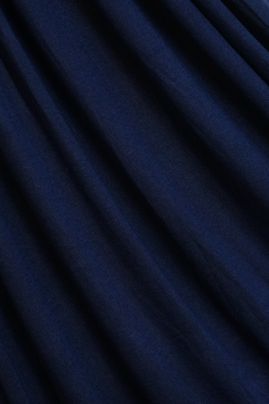 Woven Jersey Hijab - Navy Blue
