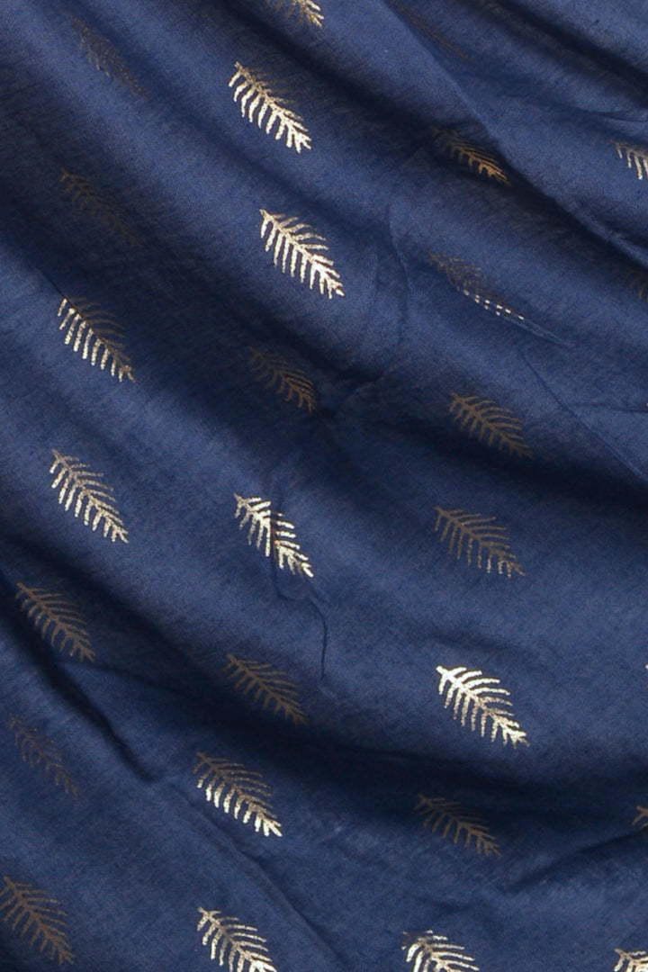 Willow Foil Lawn Hijab - Navy Blue