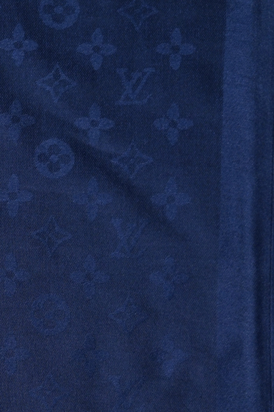 LV Cashmere Hijab -  Navy Blue