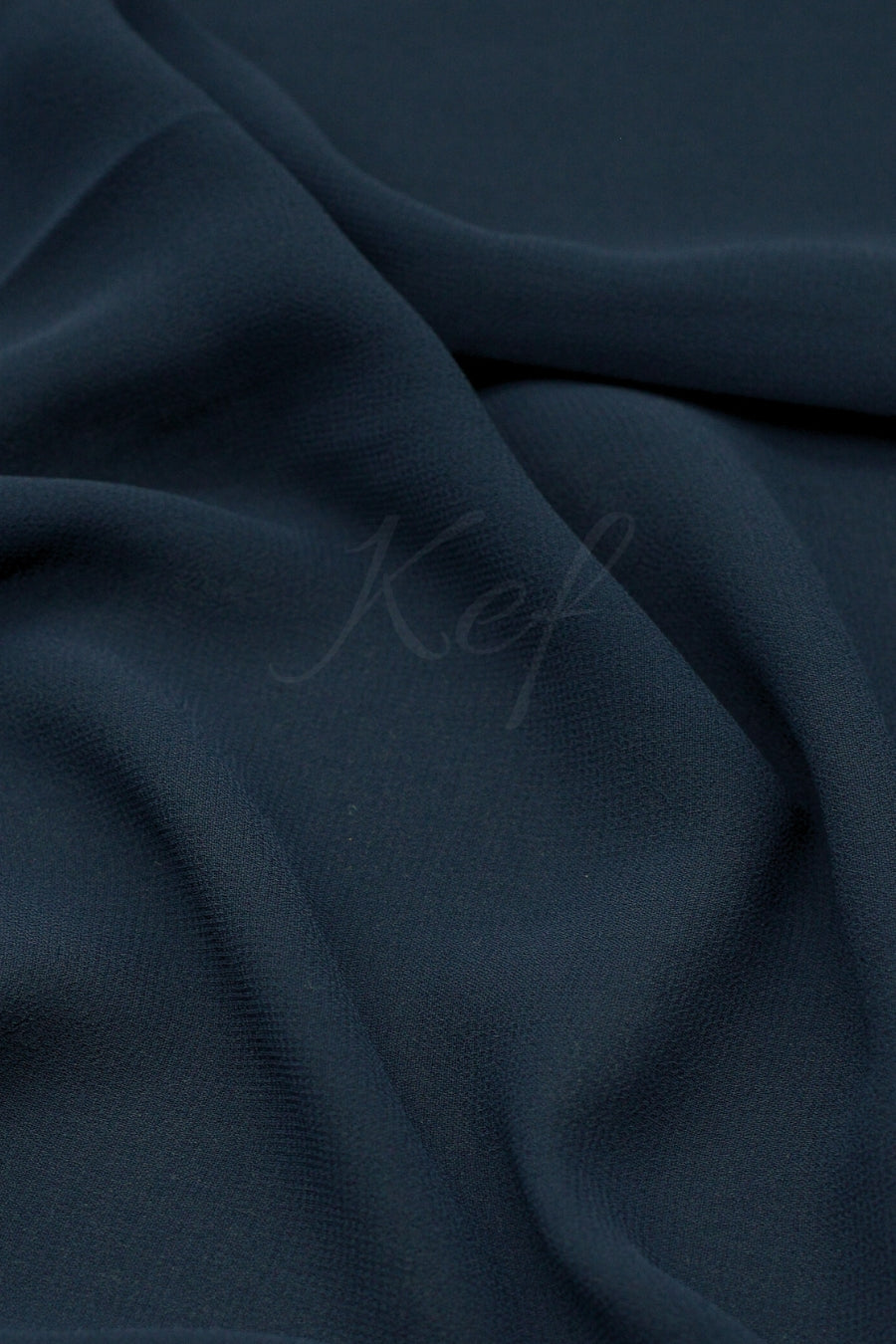 Georgette Hijab - Navy Blue