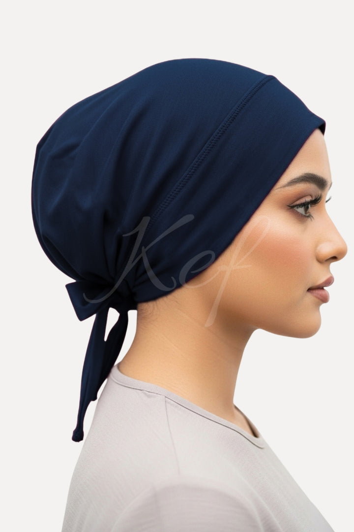 Full Coverage Tie Back Underscarf (Cap)