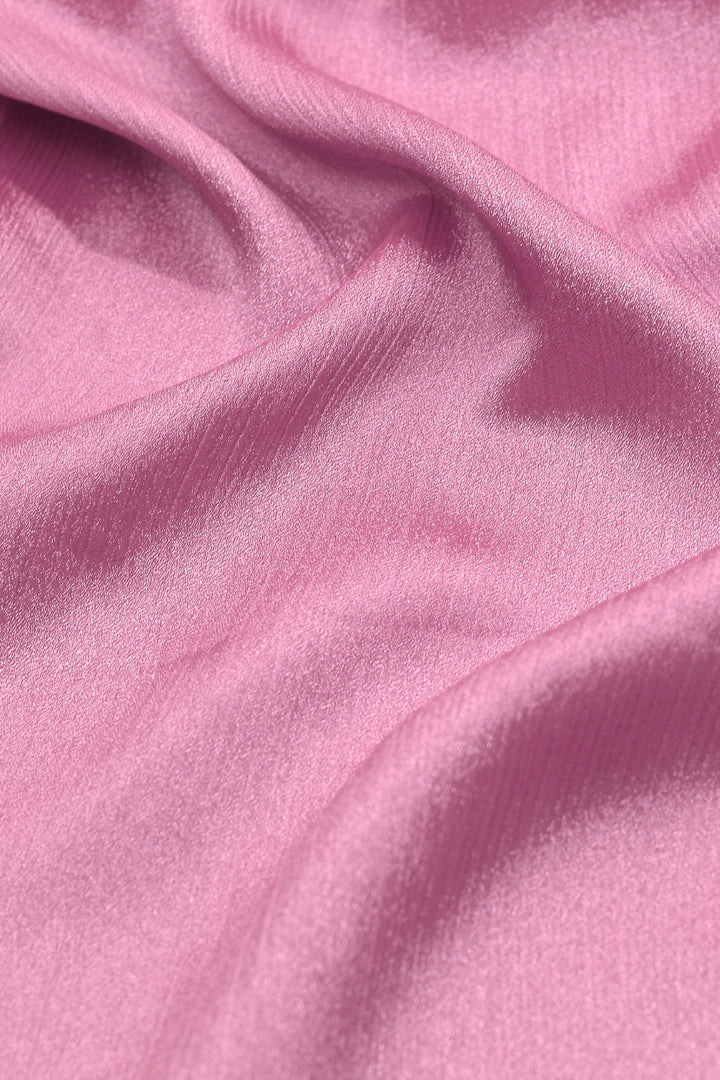 Crinkle Chiffon Hijab - Neon Pink (Shimmer)