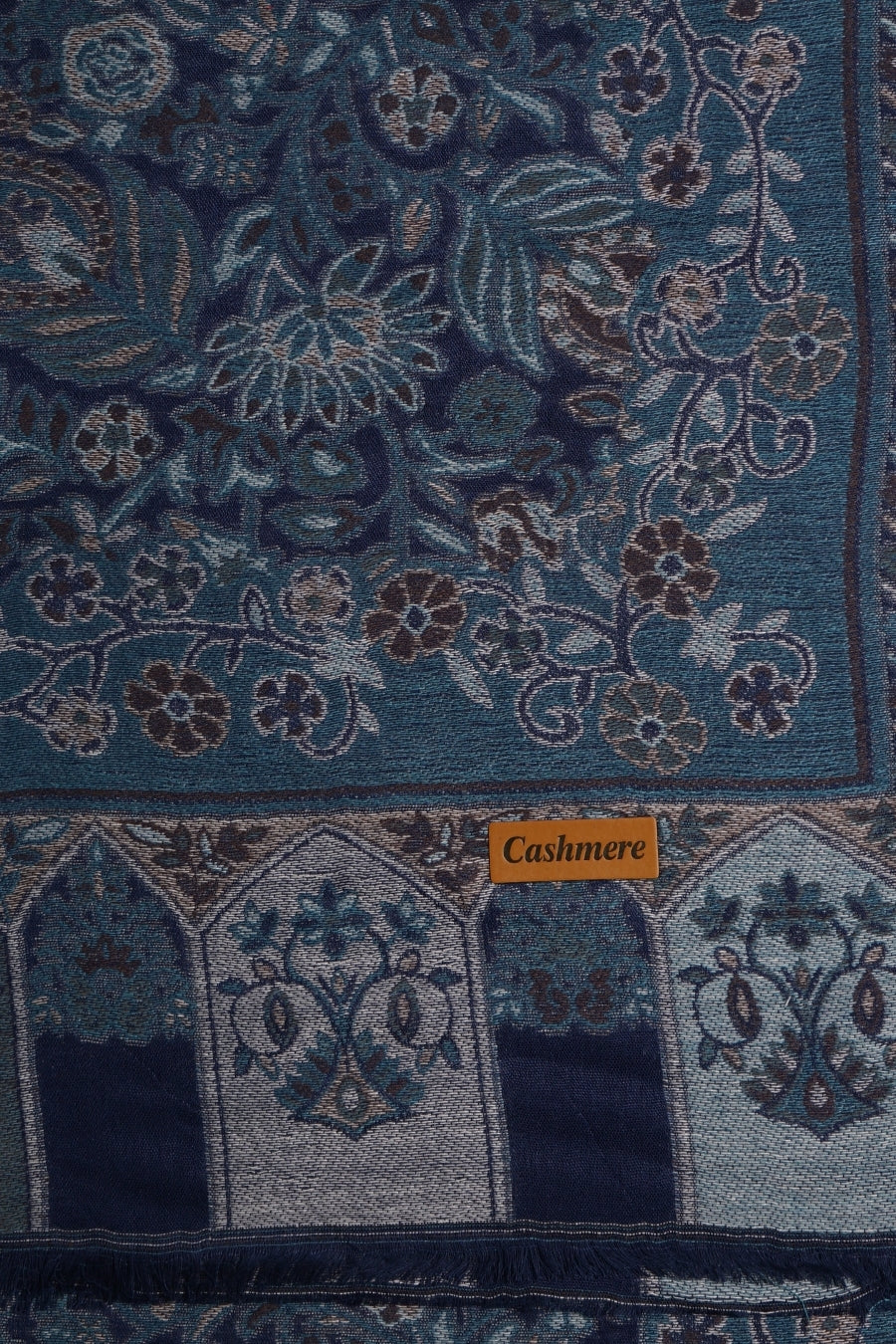 Printed Cashmere Lumia Hijab - Night Petal