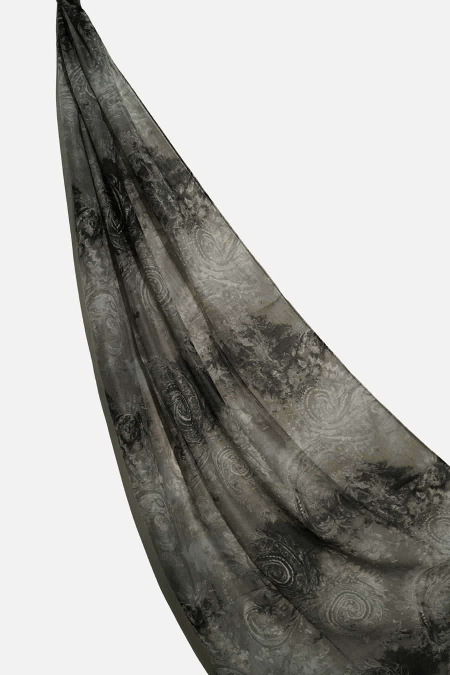 Urban Noir Printed Lawn - Noir Baroque