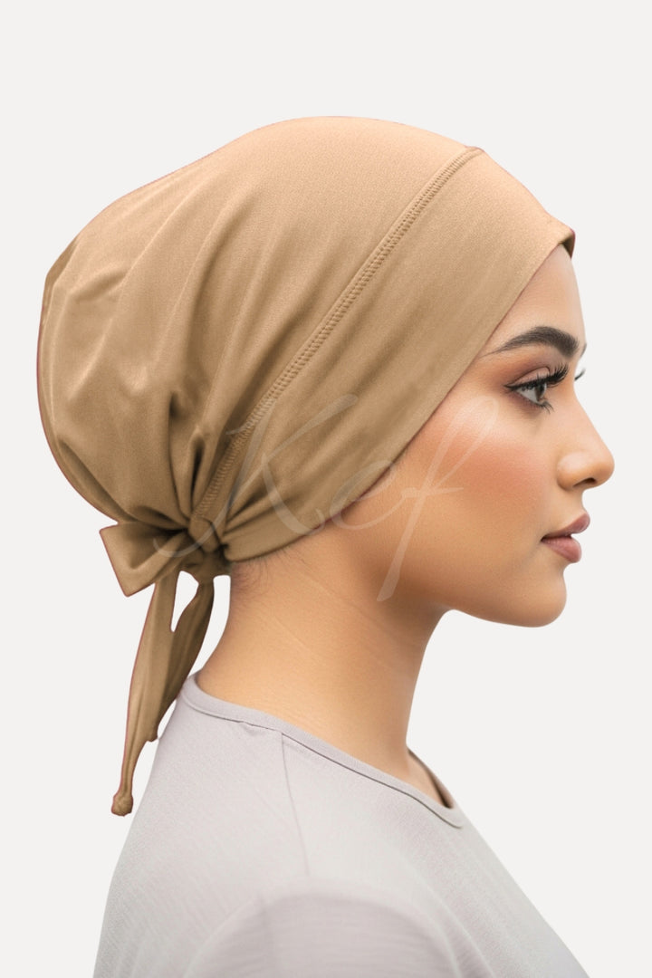Full Coverage Tie Back Underscarf (Cap)