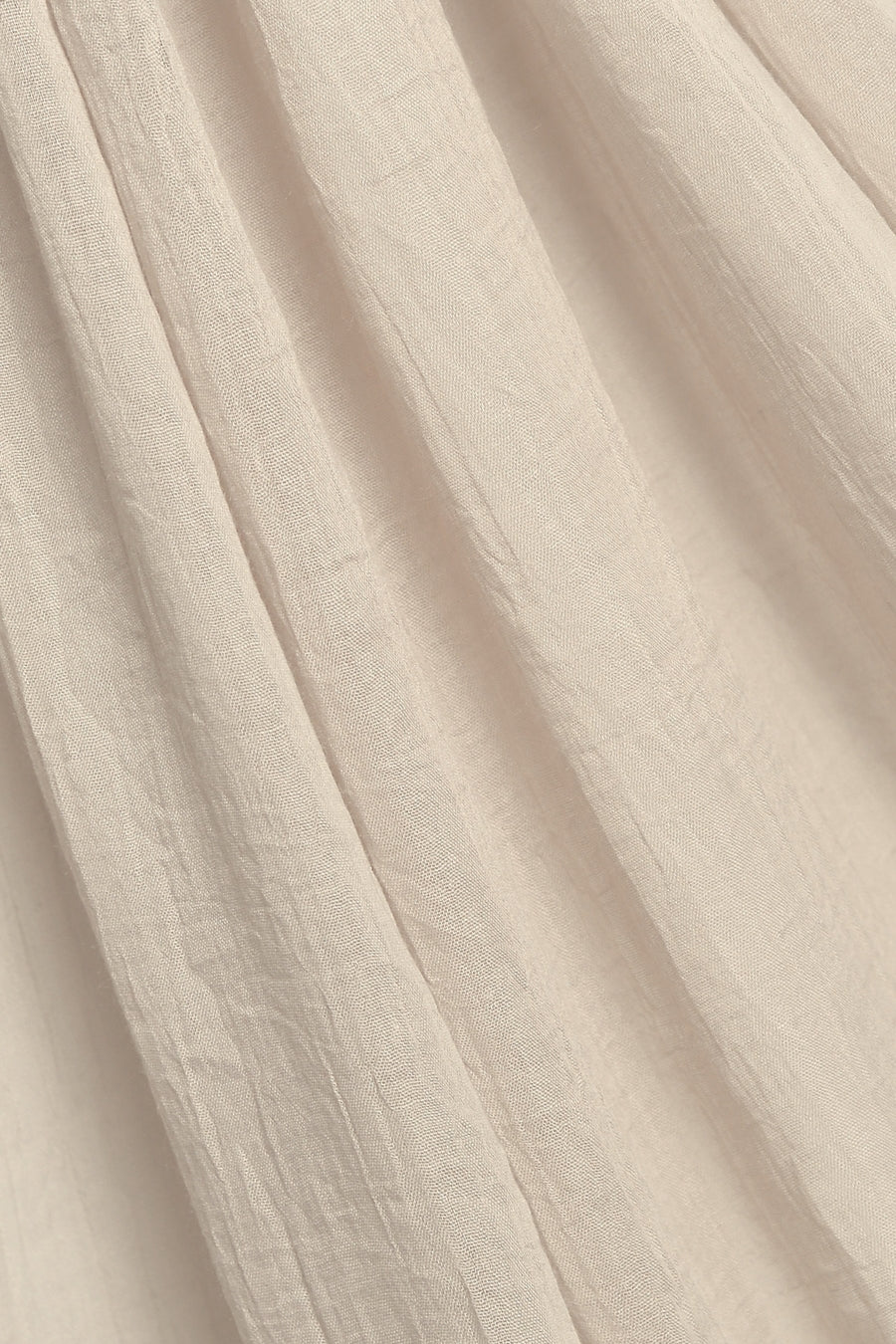 Soft Crumpled Lawn Hijab - Oatmeal