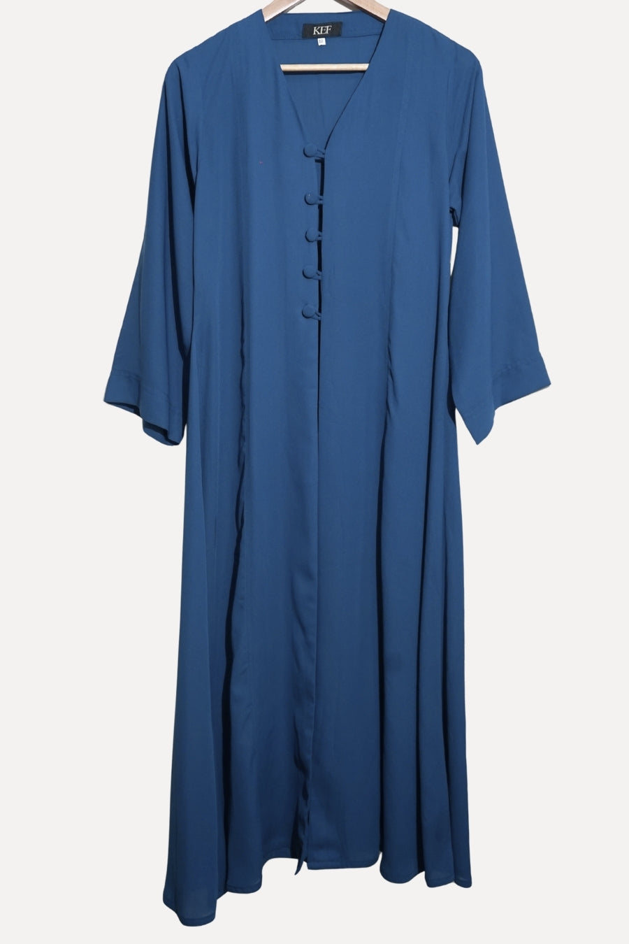 Grace Button-Front Abaya