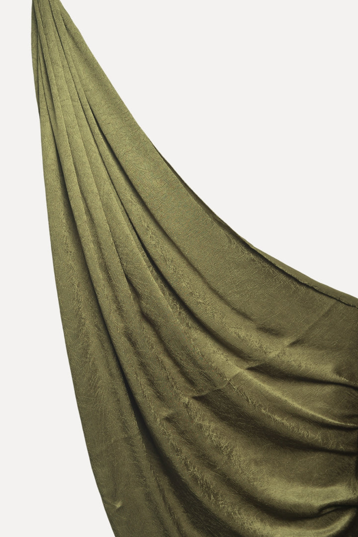 Crepe Textured Chiffon - Olive