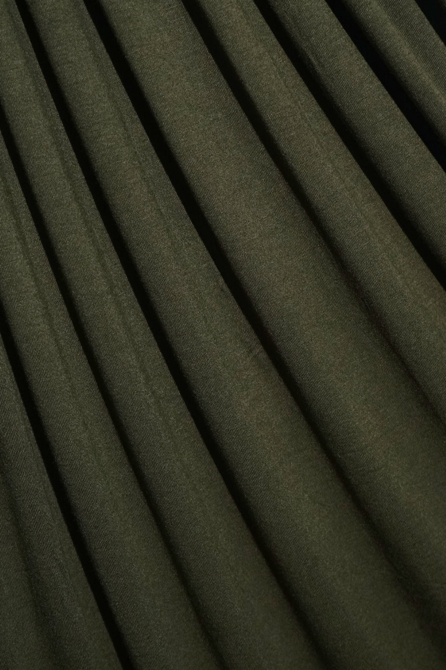Plain Jersey Hijab - Olive