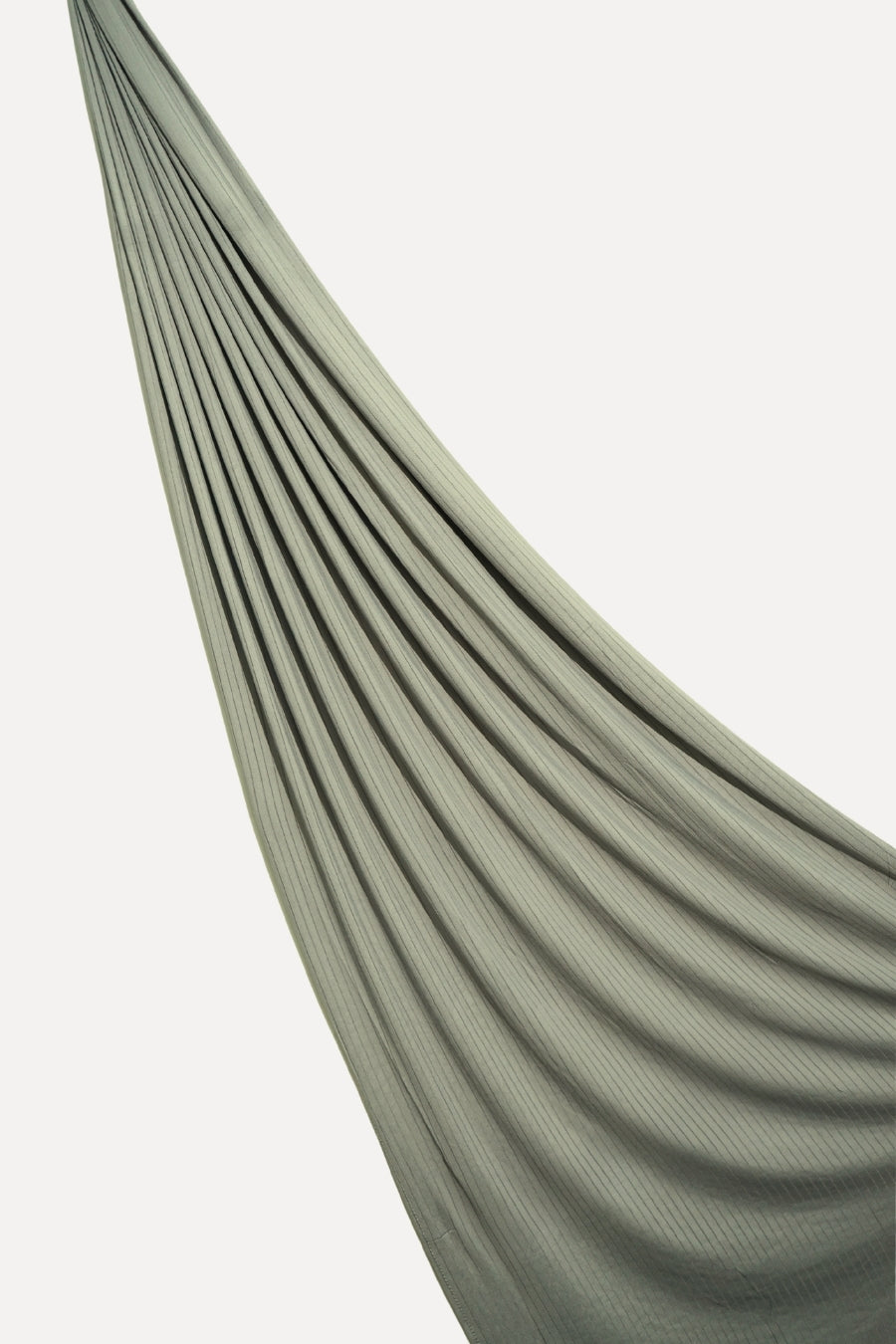 Linear Rib Jersey - Smoky Olive