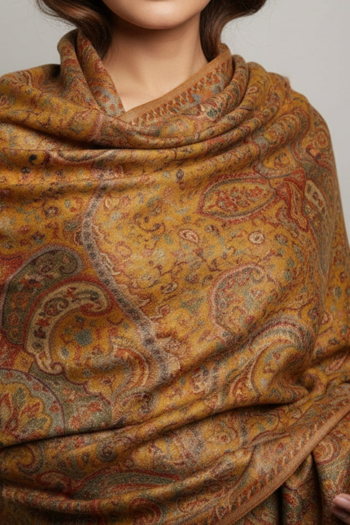 Printed Cashmere Nobel Hijab - Orlin