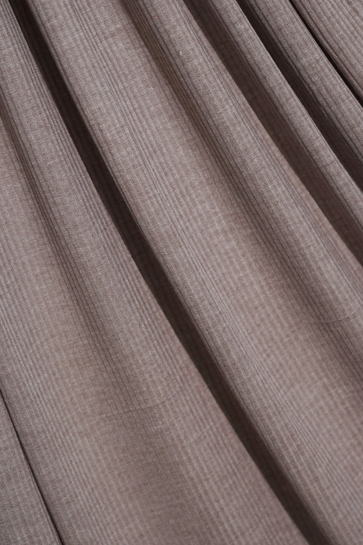 Textured Rib Jersey Hijab - Pale Lilac
