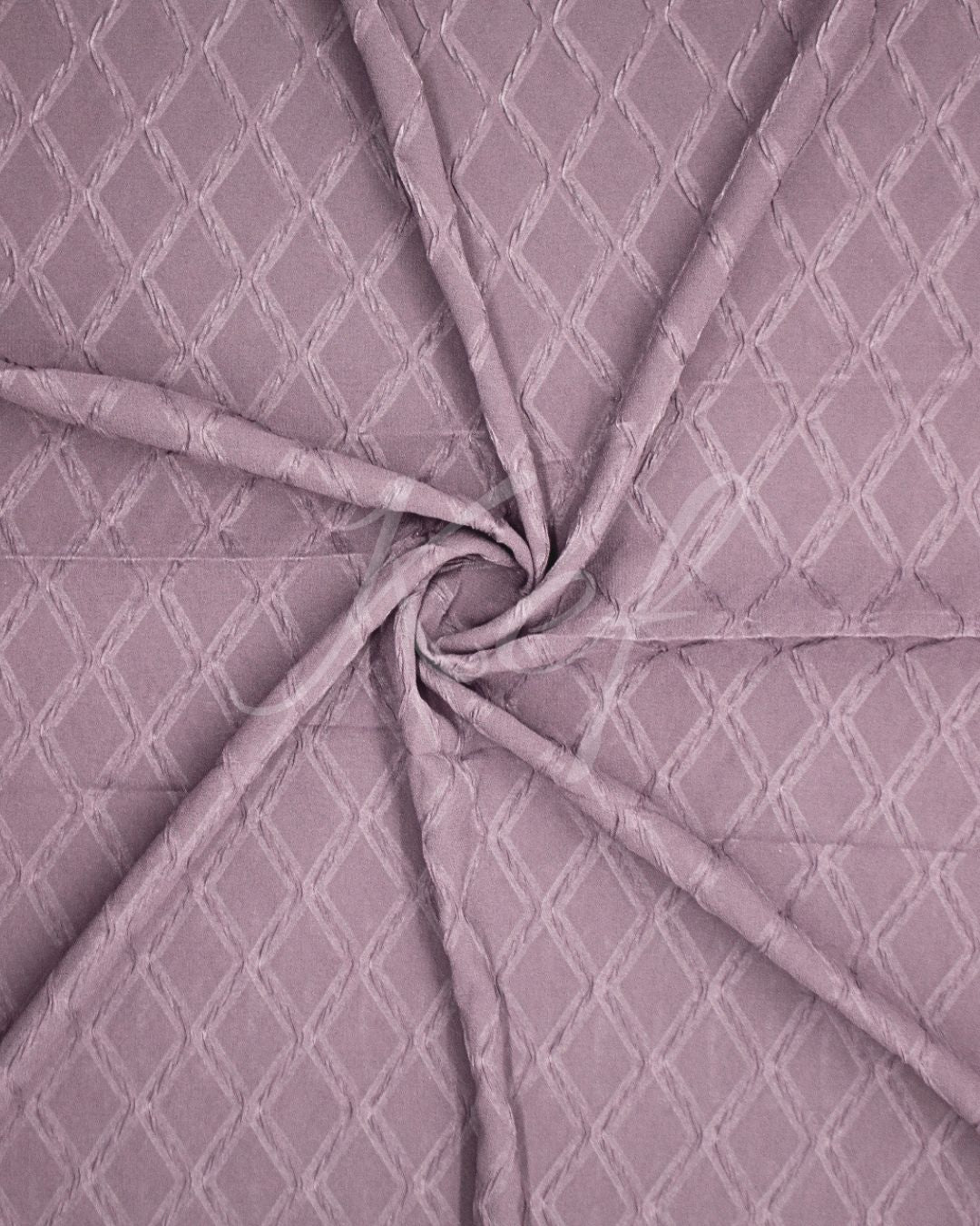 Pleated Georgette - Pale Lilac