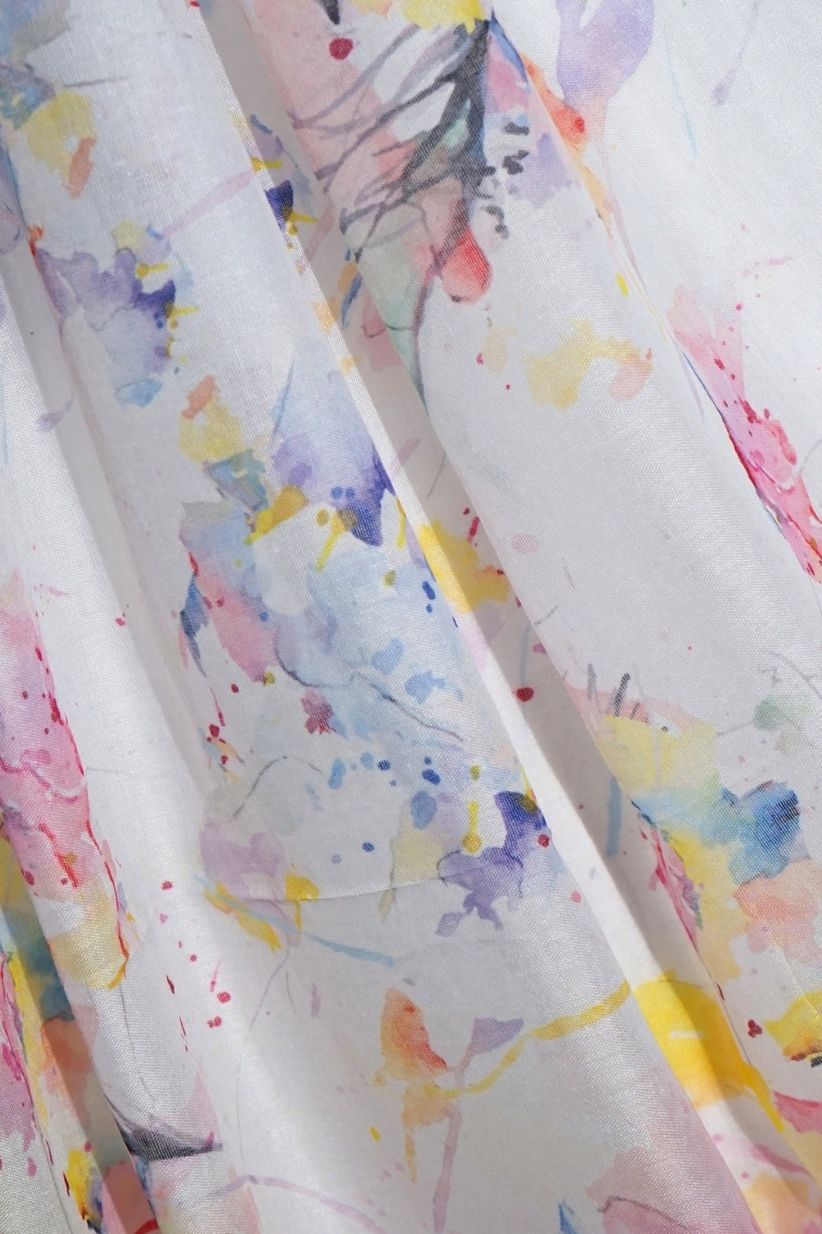Printed Viscose Modal Hijab - Pastel Bloom