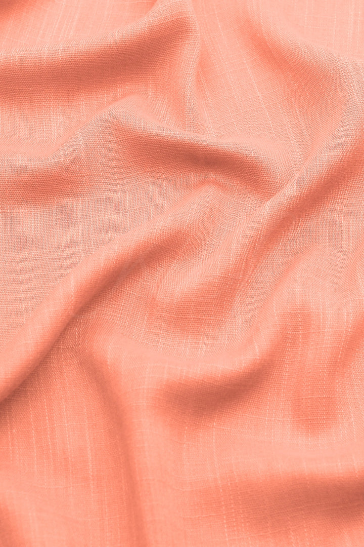 Turkish Lawn Hijab - Peach Pacific