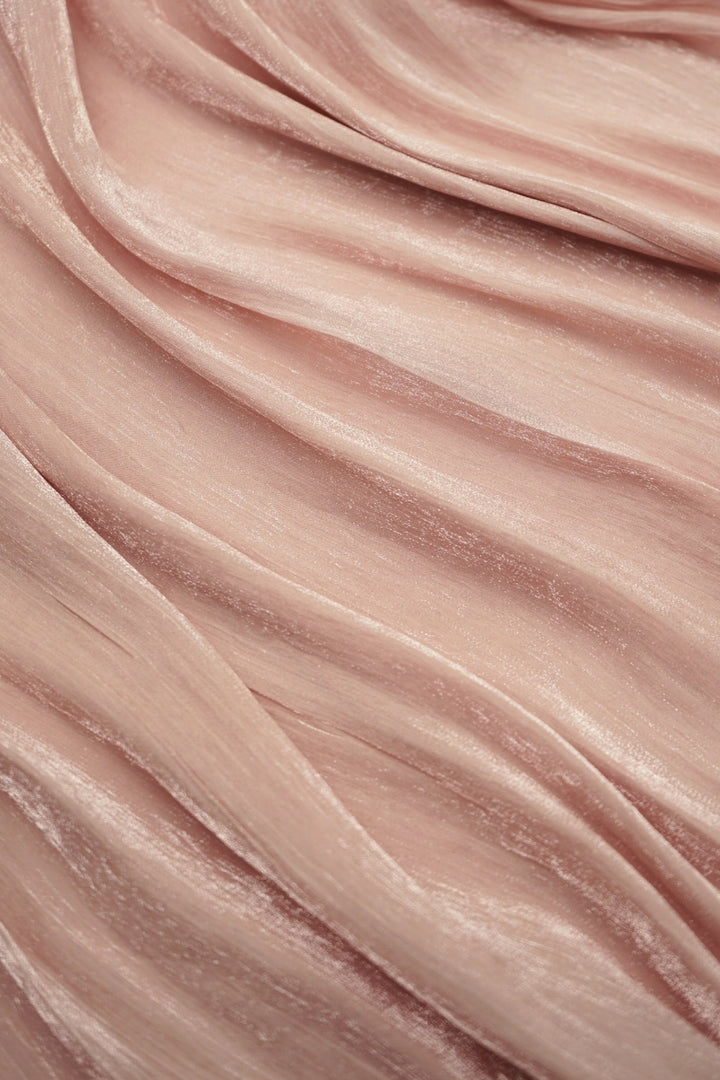 Luxe Chiffon Hijab - Peachy Pink