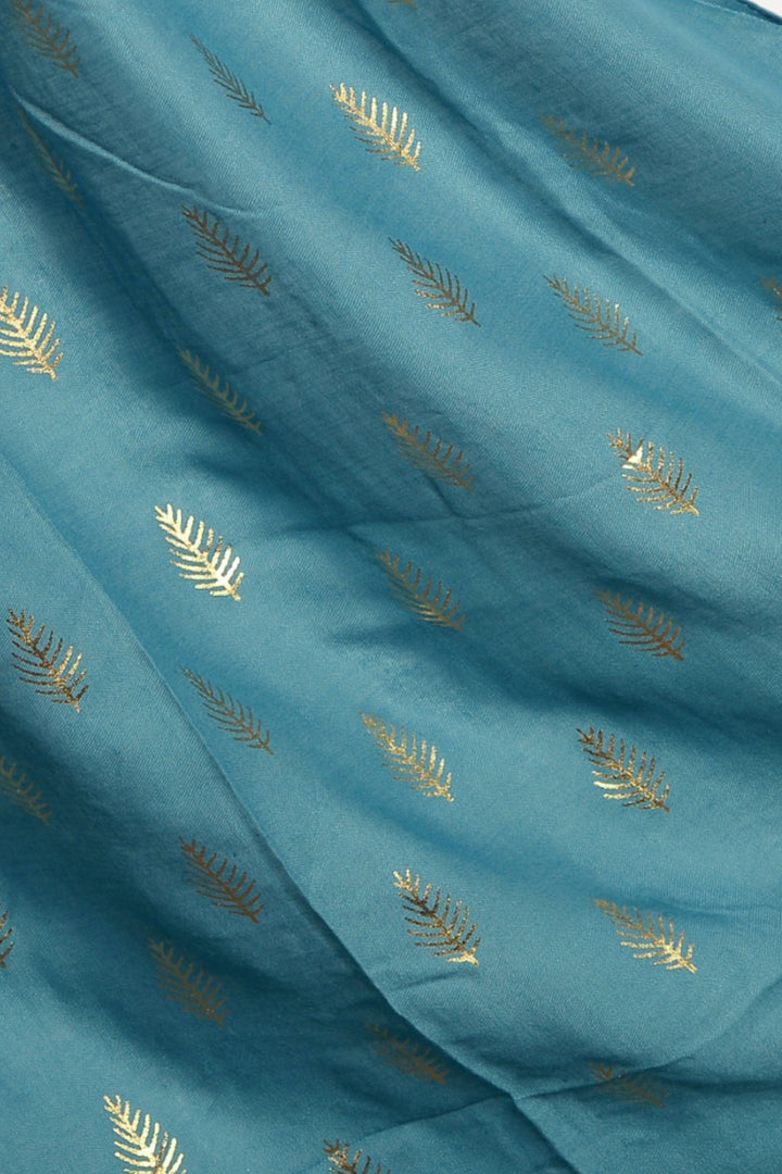 Willow Foil Lawn Hijab - Peacock