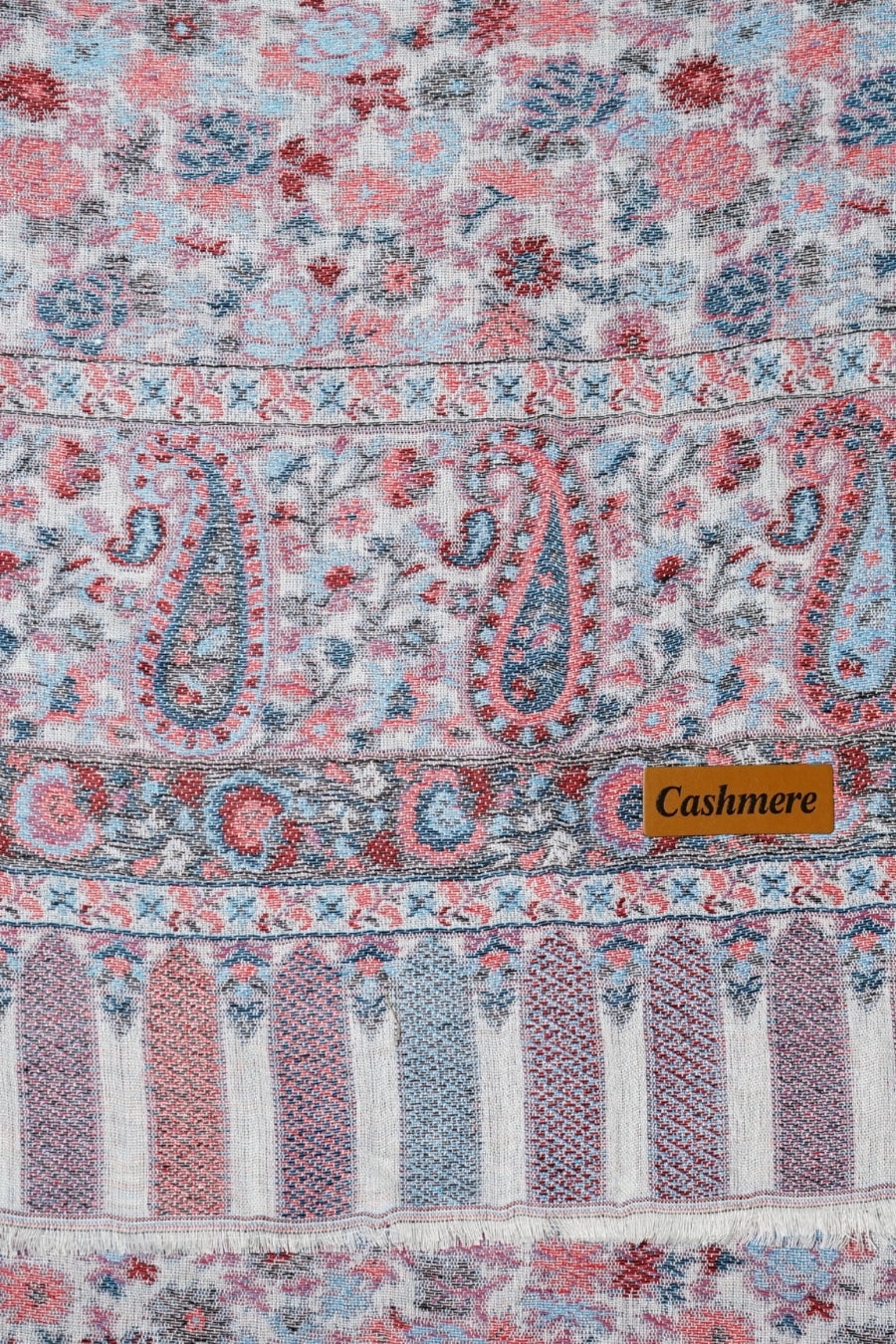 Printed Cashmere Legacy Hijab - Pearl