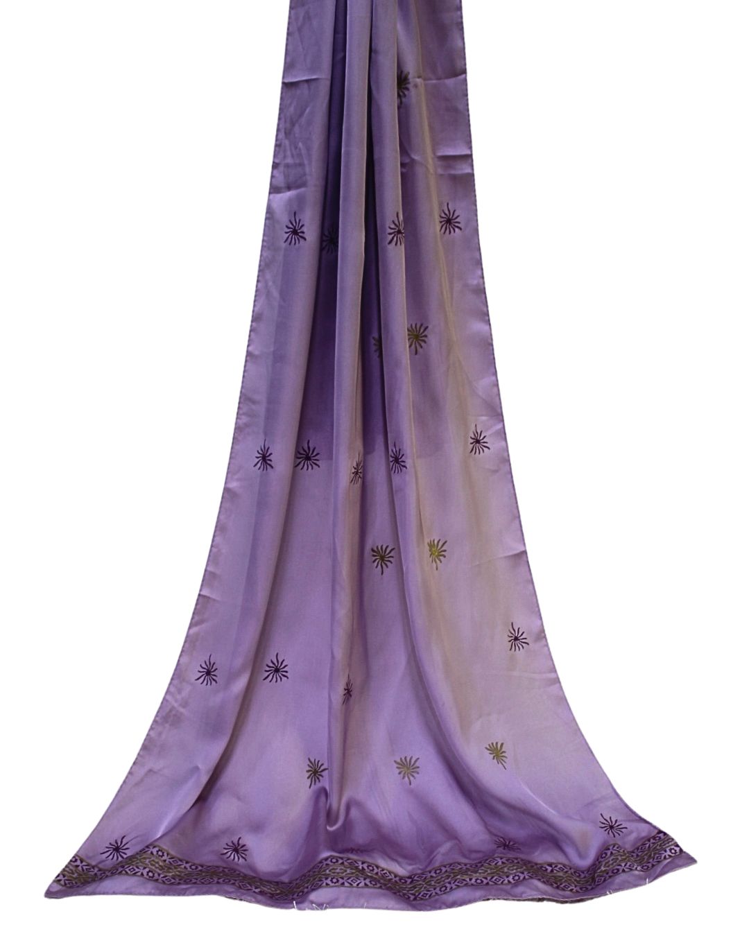 Block Print Silk - Periwinkle