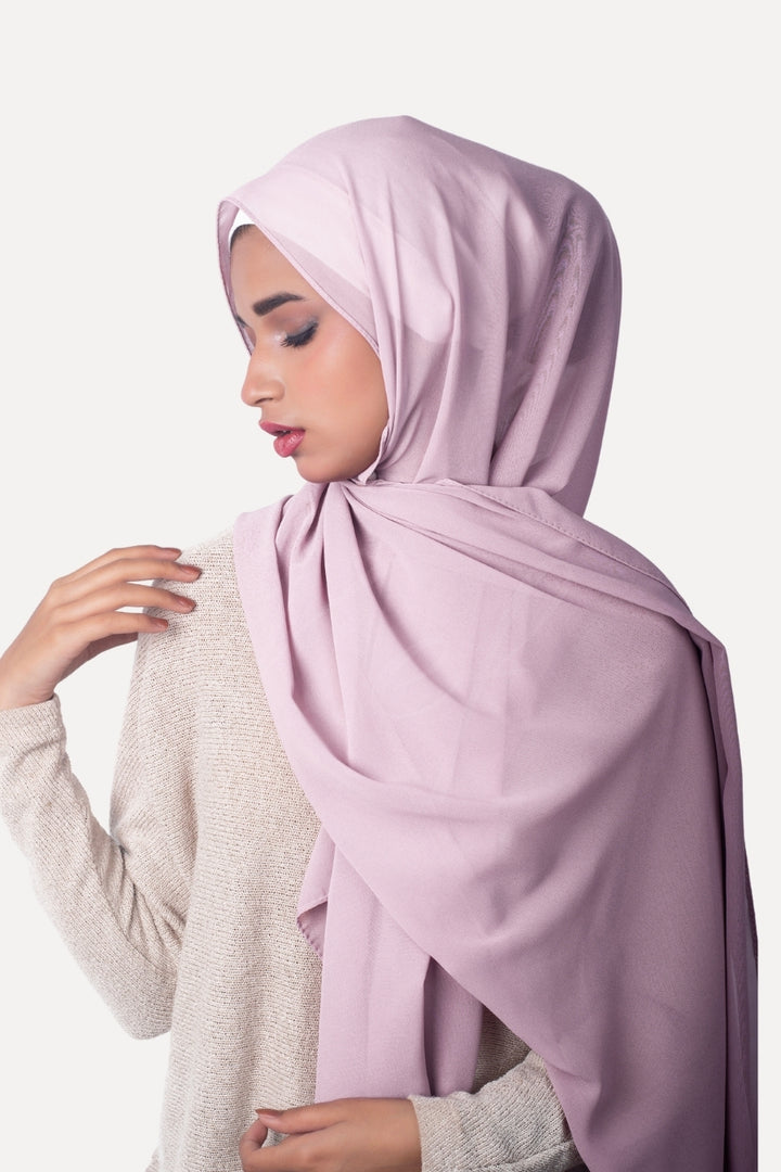 Georgette Hijab - Periwinkle