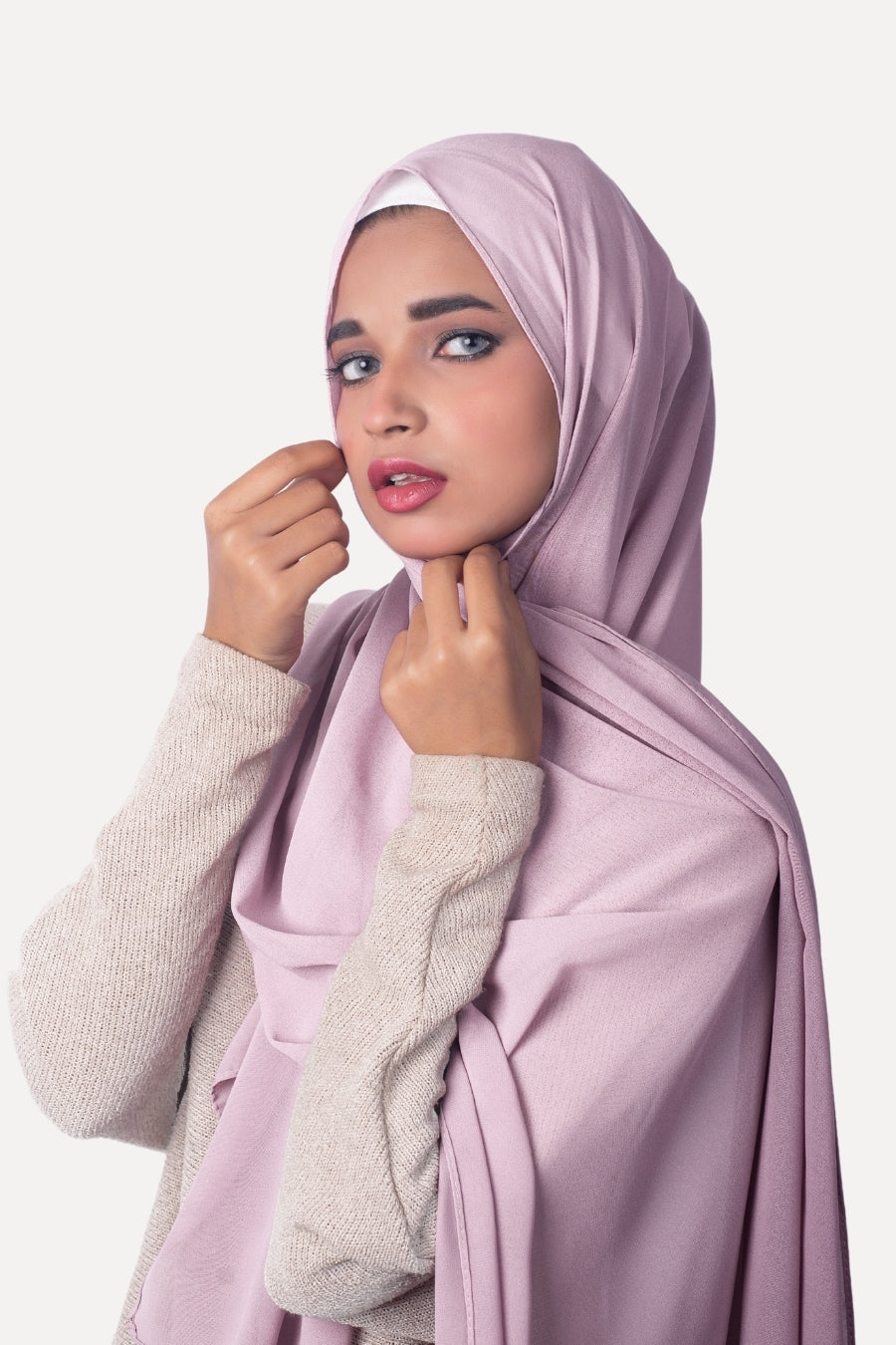 Georgette Hijab - Periwinkle