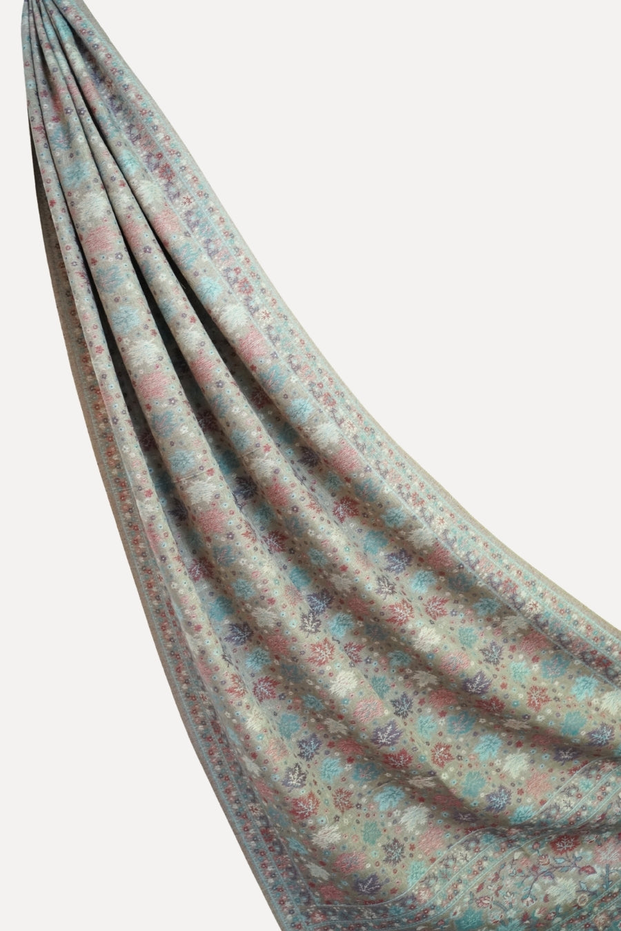 Printed Cashmere Classic Hijab - Petal Conopy