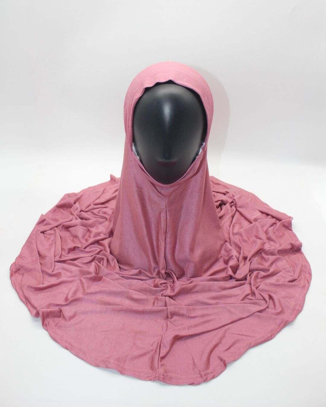Kids Makhna Hijab - Pink (Age 12-15)