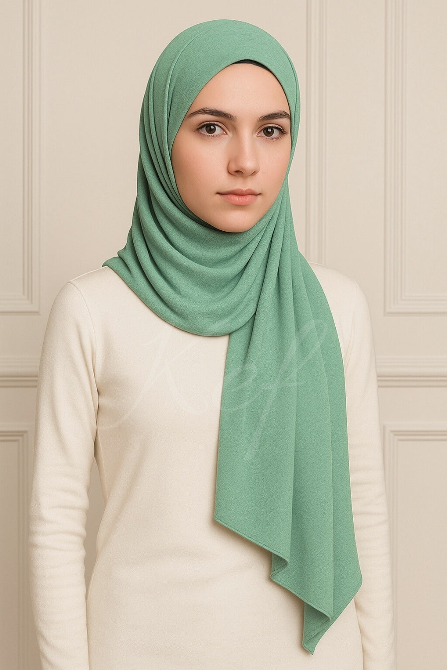 Georgette Hijab - Pistachio
