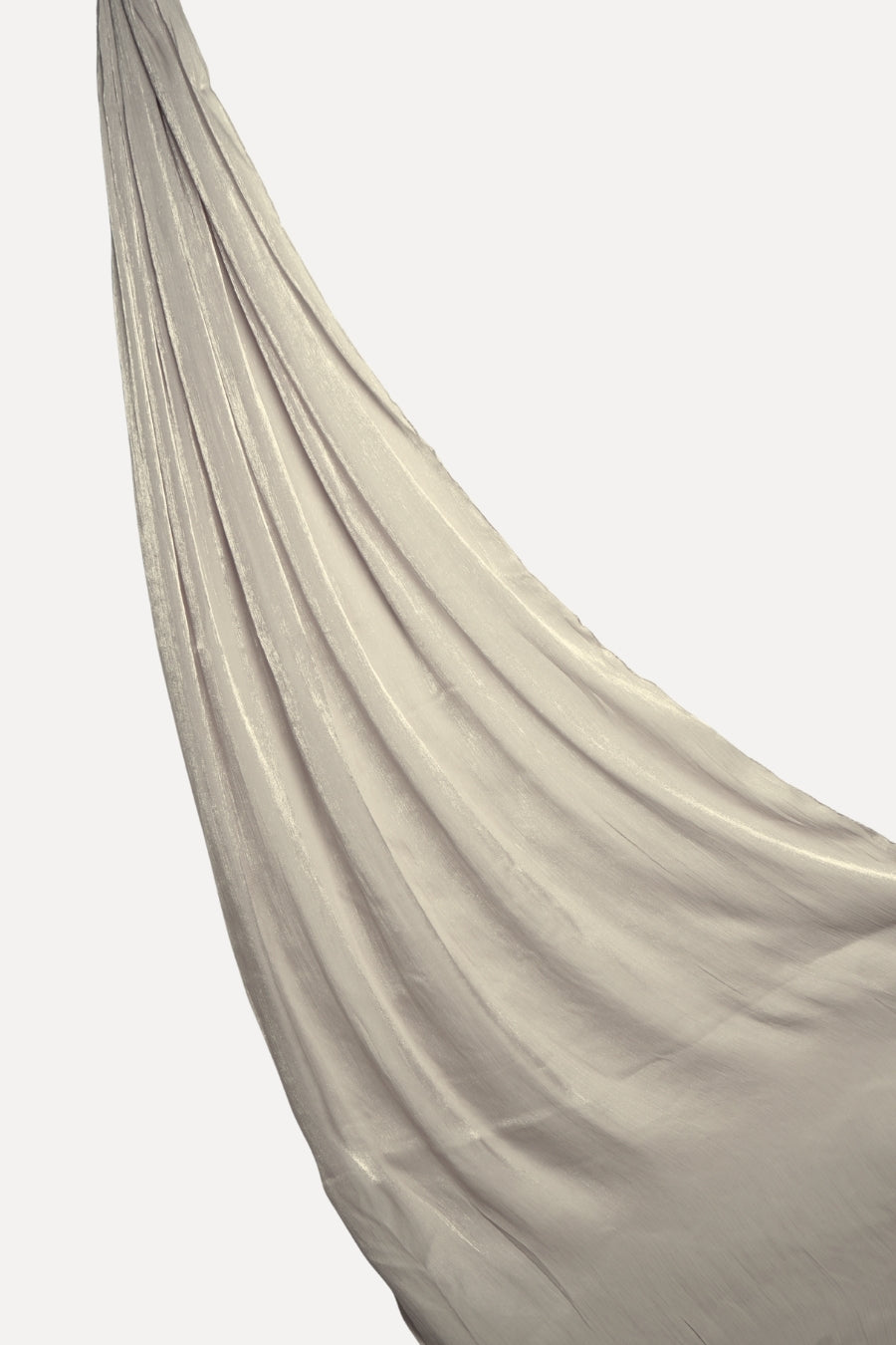Luxe Chiffon Hijab - Platinum
