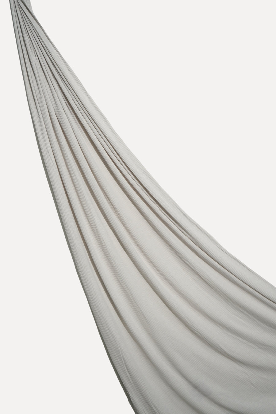 Textured Rib Jersey Hijab - Platinum