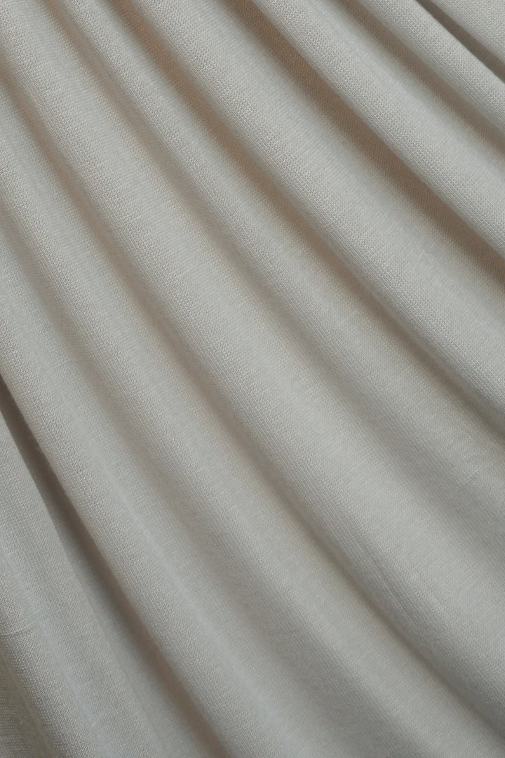 Woven Jersey Hijab - Platinum