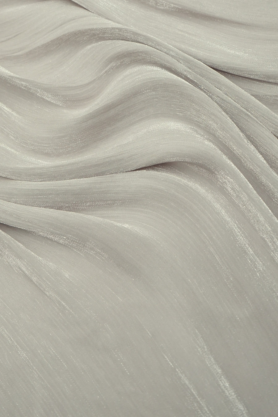 Luxe Chiffon Hijab - Platinum