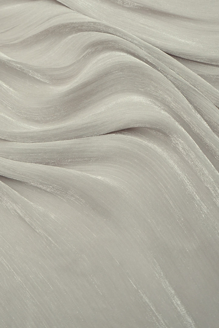 Luxe Chiffon Hijab - Platinum