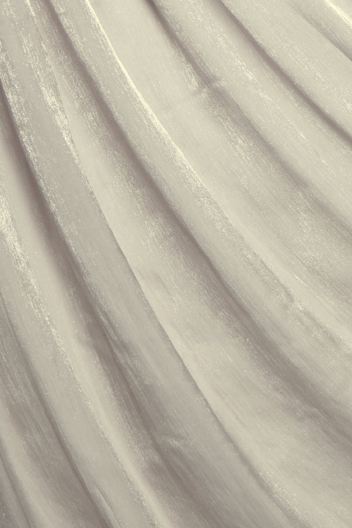 Lux Chiffon Hijab - Platinum