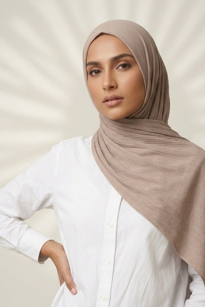 Micro Rib Jersey - Platinum