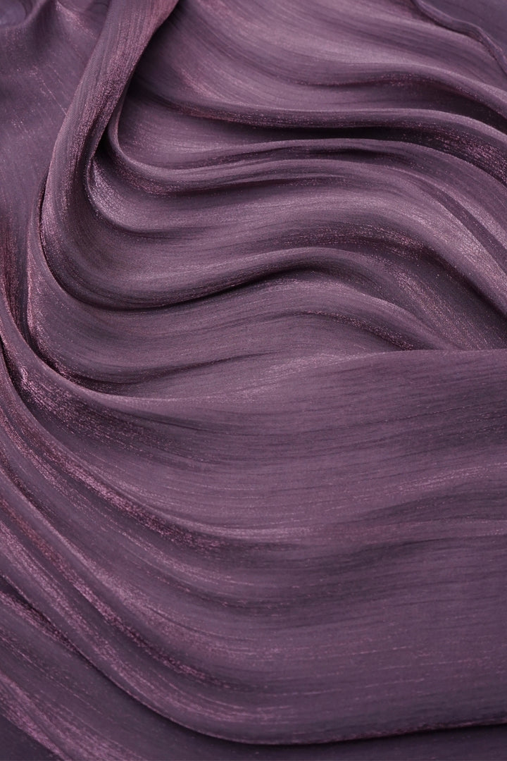 Luxe Chiffon Hijab - Plum