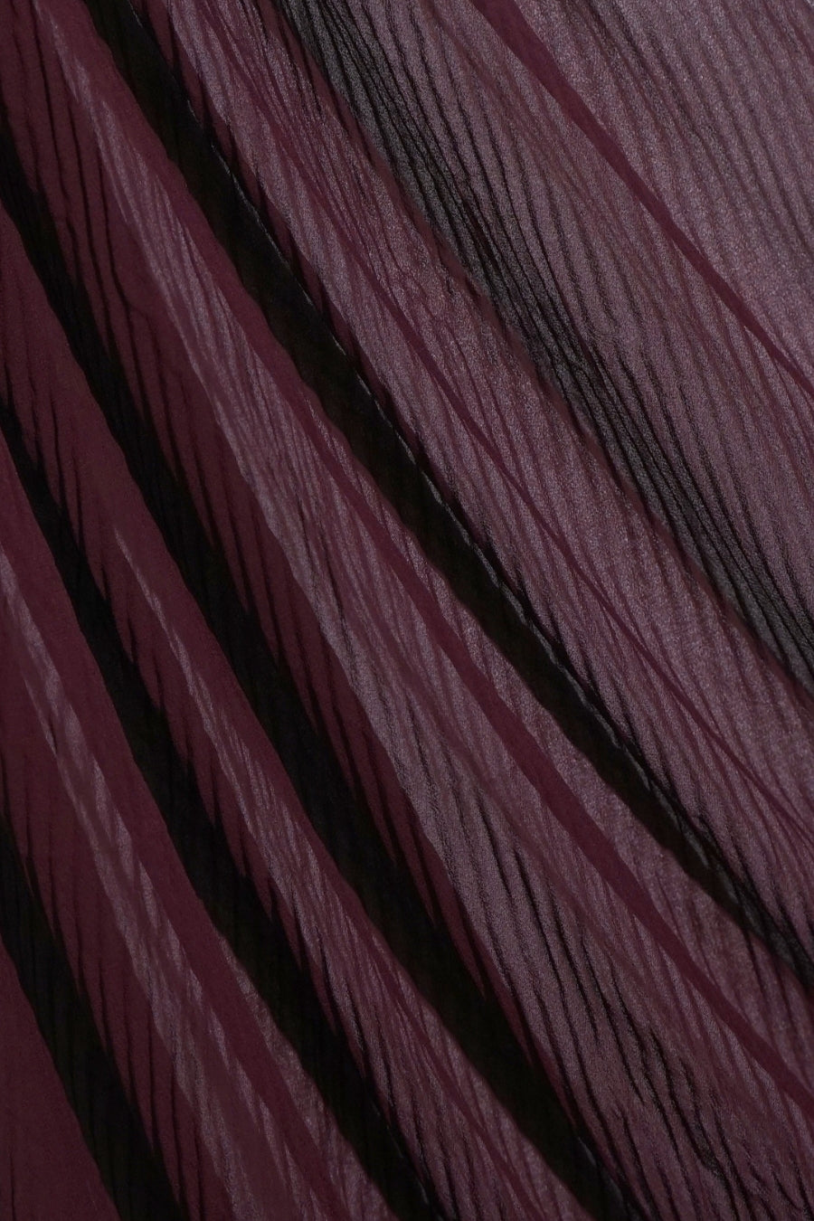 Crinkle Georgette Hijab - Plum