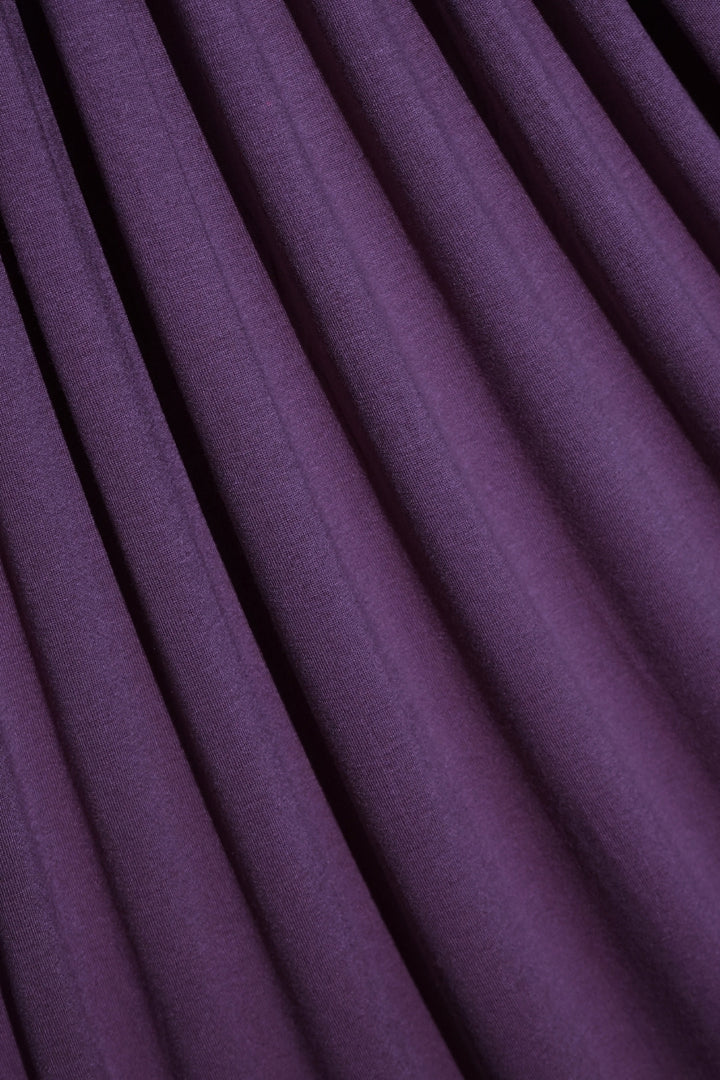 Plain Jersey Hijab - Purple