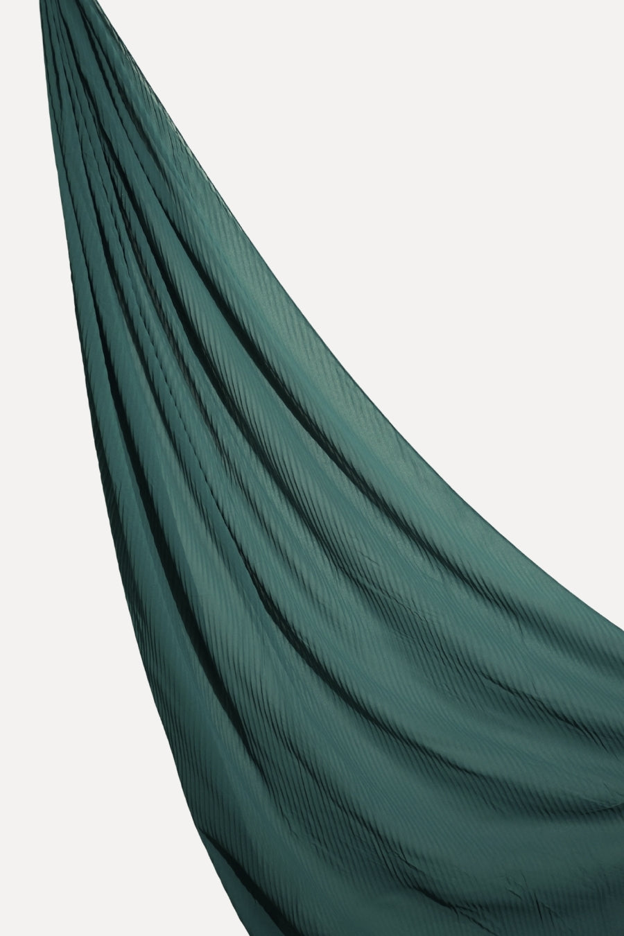 Crinkle Georgette Hijab - Prussian