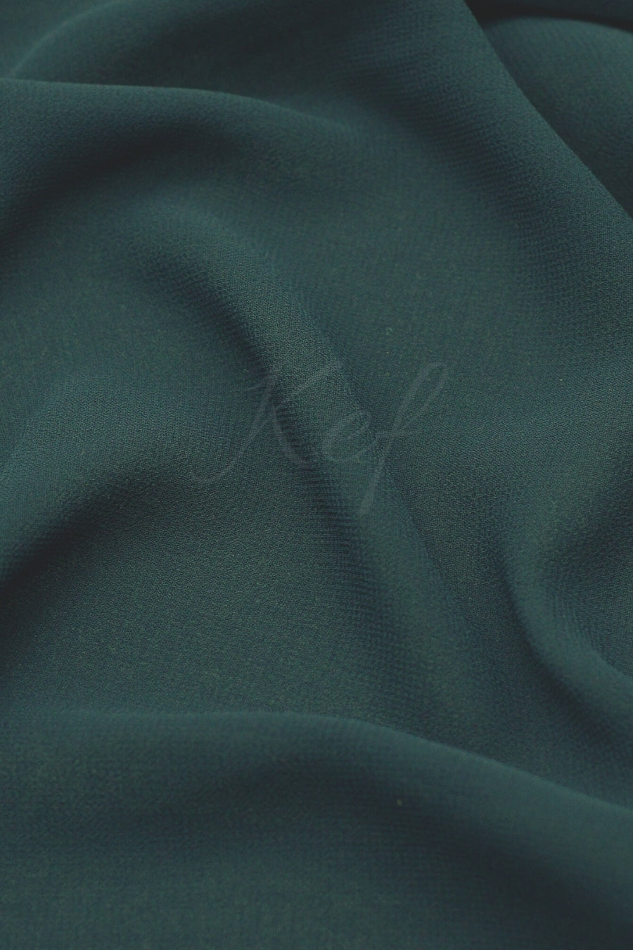 Georgette Hijab - Prussian