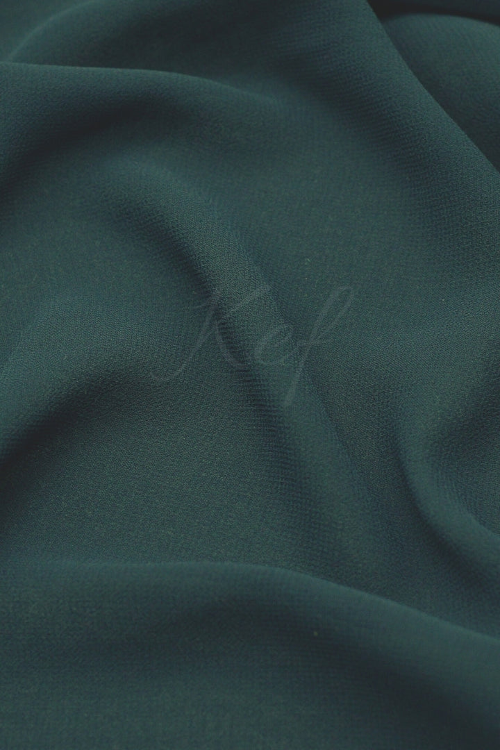Georgette Hijab - Prussian