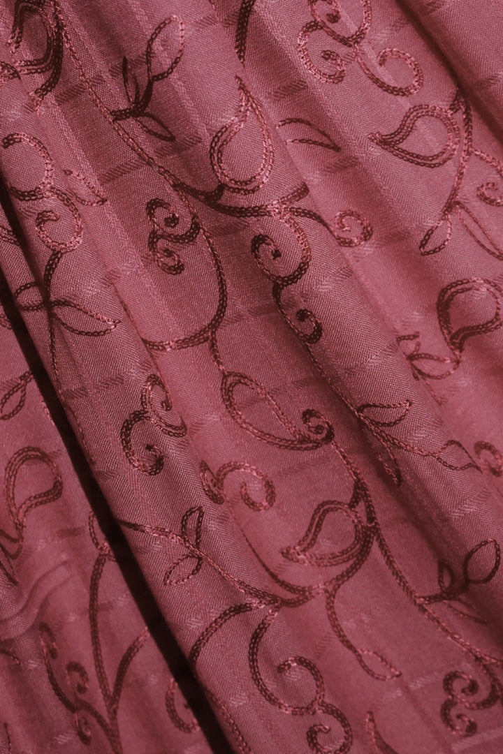 Checkered Embroidery Lawn - Punch