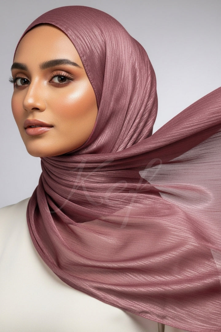 Luxe Chiffon Hijab - Punch