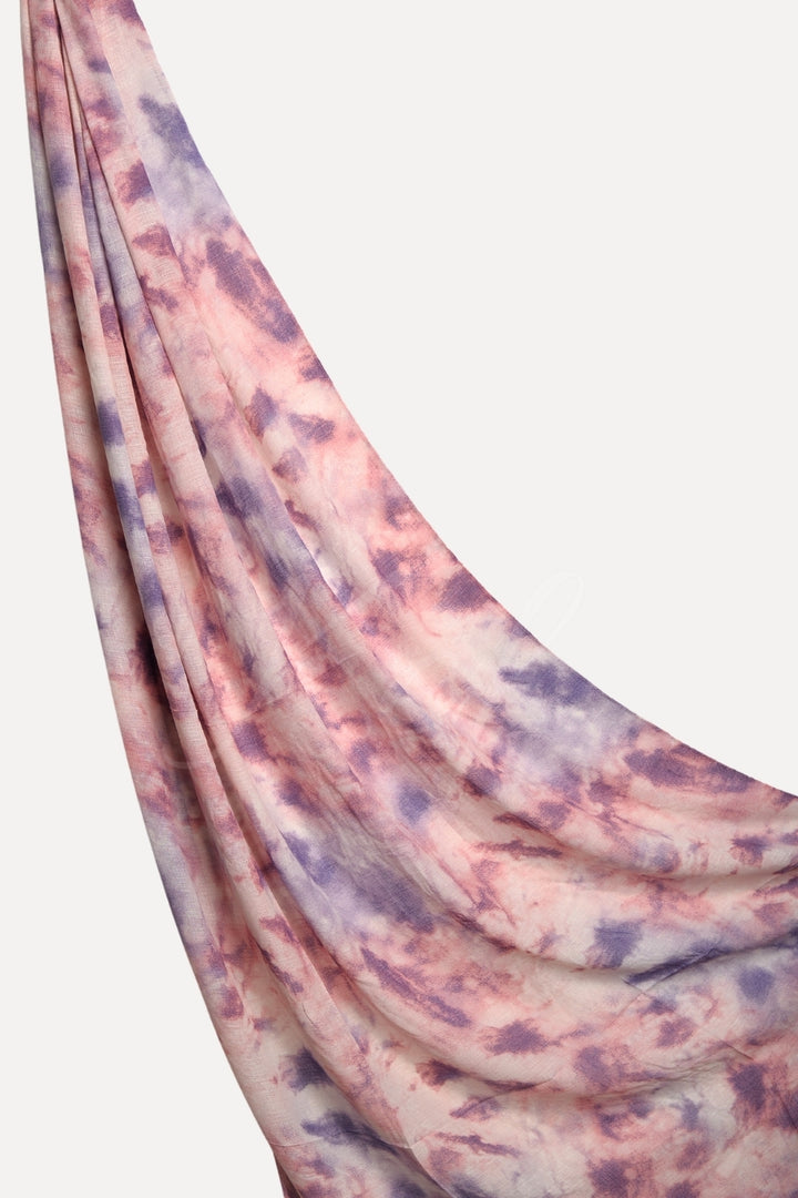 Tide Printed Lawn - Purple