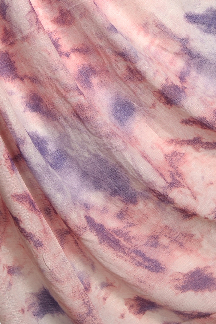 Tide Printed Lawn - Purple