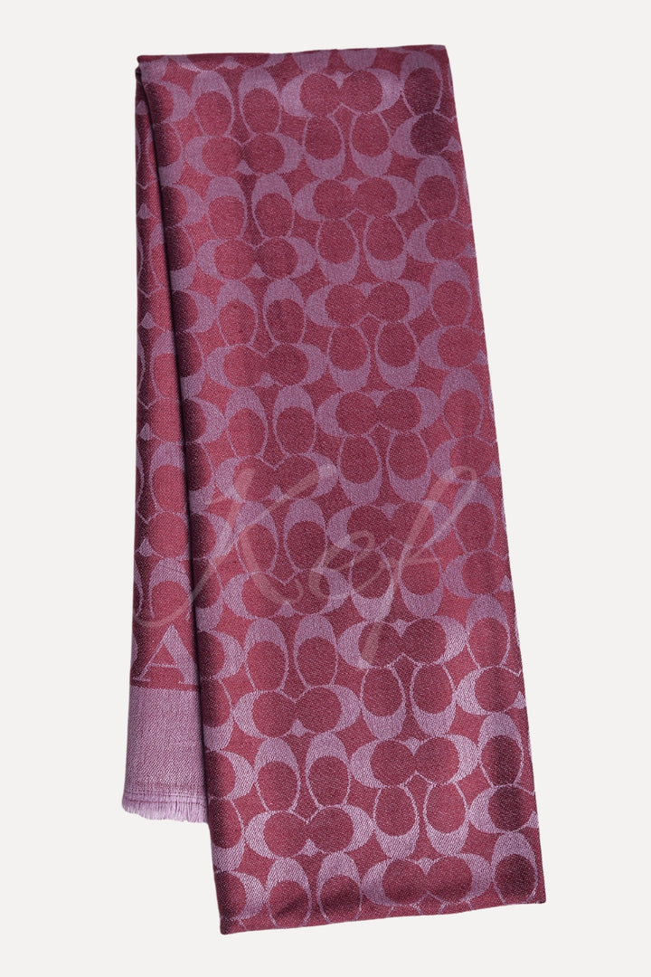 CCH Cashmere Hijab -  Raspberry